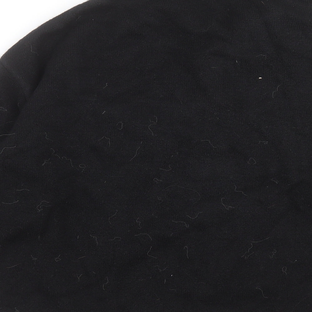 George Womens Black  Knit Pullover Jumper Size S
