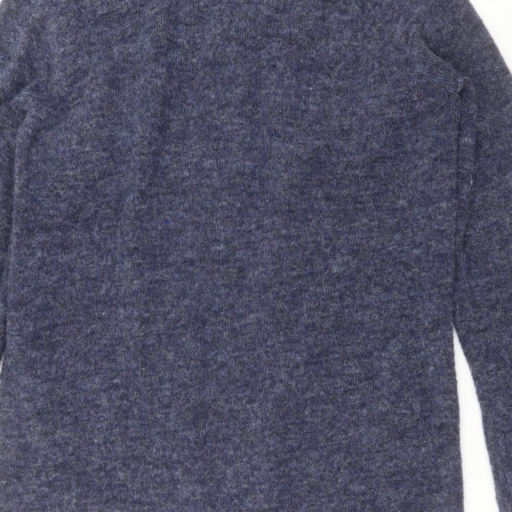 Papaya Womens Blue  Knit Cardigan Jumper Size L
