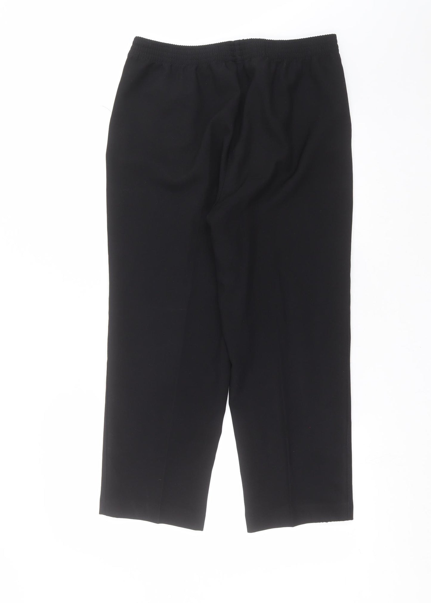 Bonmarché Womens Black   Trousers  Size 12 L25 in