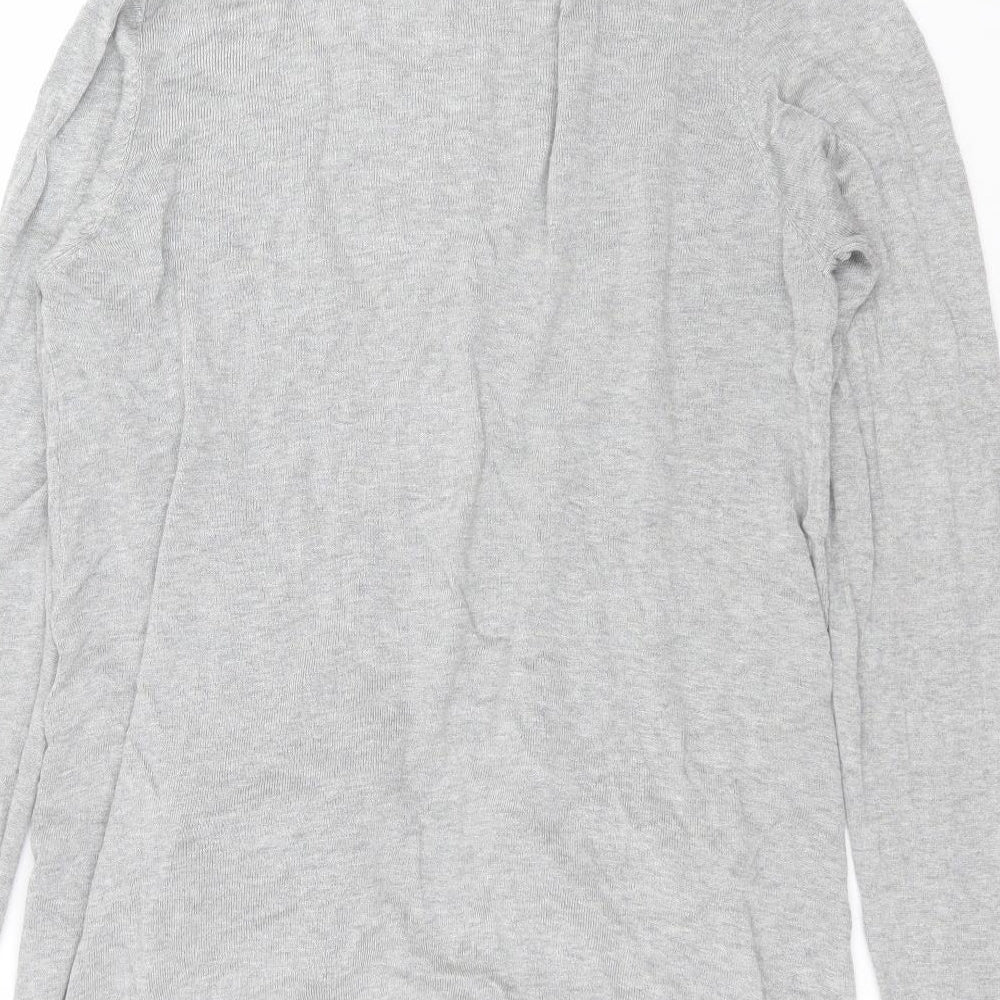 pep&Co Womens Grey  Knit Cardigan Jumper Size 18