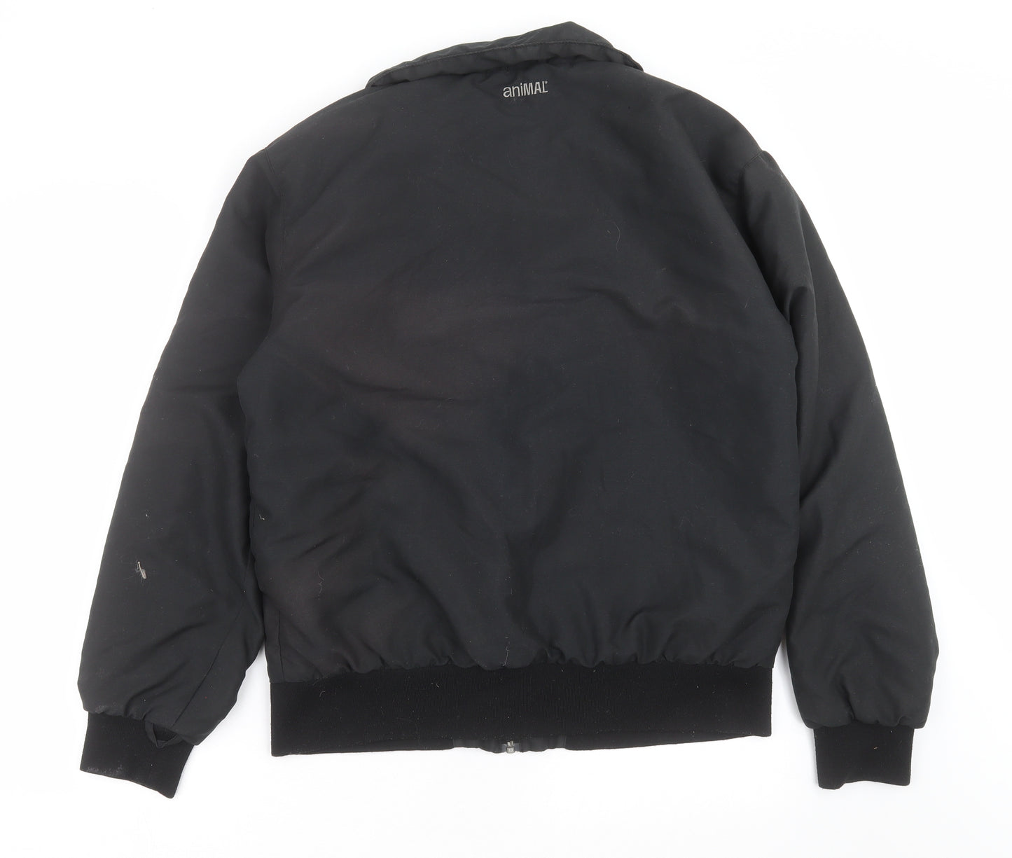 Animal Mens Black   Jacket Coat Size L