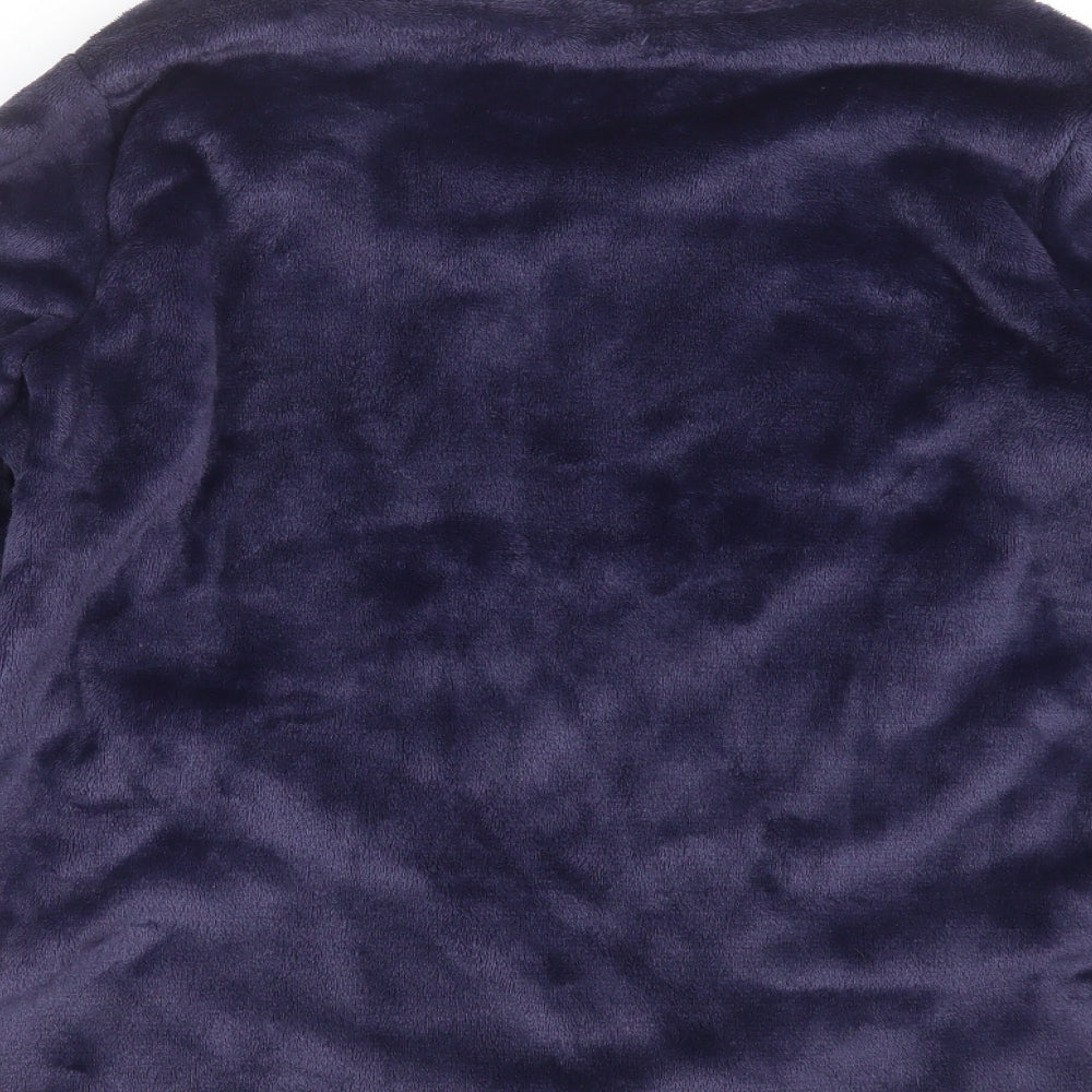 George Womens Blue Solid  Top Pyjama Top Size 12  - let's sleep in