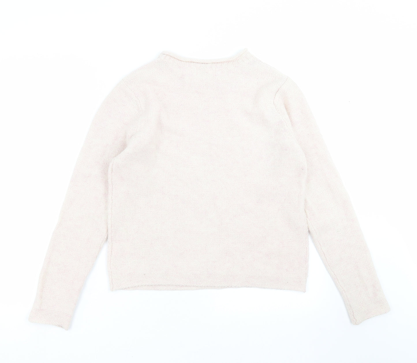 The Department Womens Pink  Knit Pullover Jumper Size 12