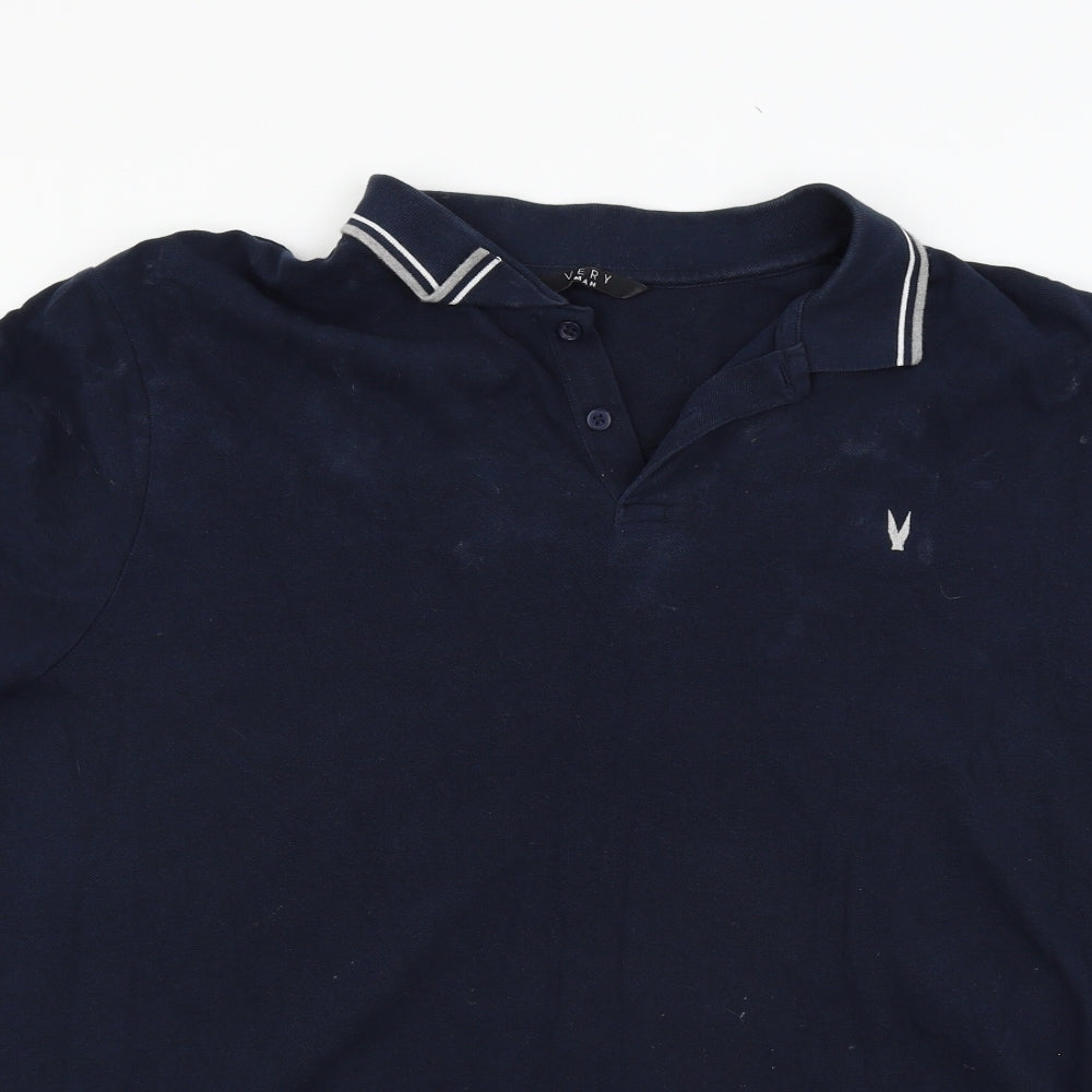 Very Mens Blue    Polo Size 2XL
