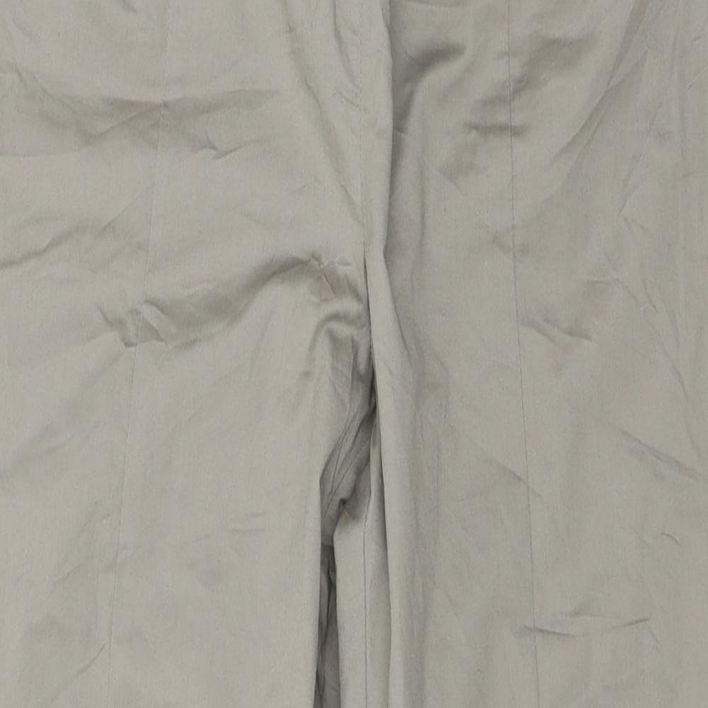 H&M Womens Grey   Trousers  Size 14 L24 in