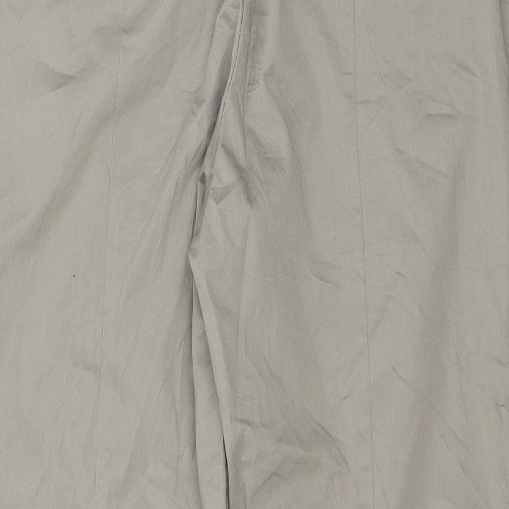 H&M Womens Grey   Trousers  Size 14 L24 in