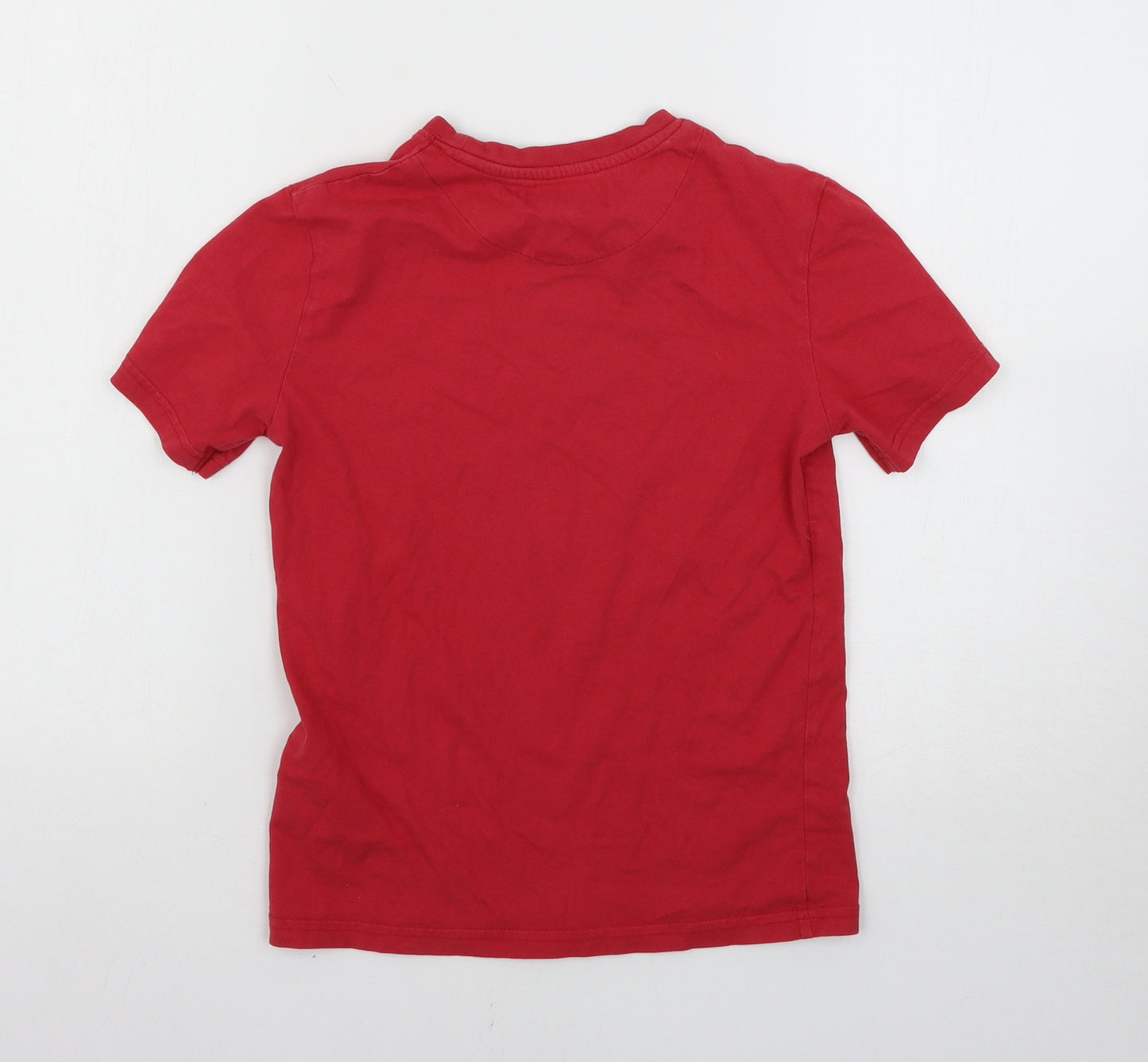 Lyle & Scott Boys Red   Basic T-Shirt Size 10-11 Years