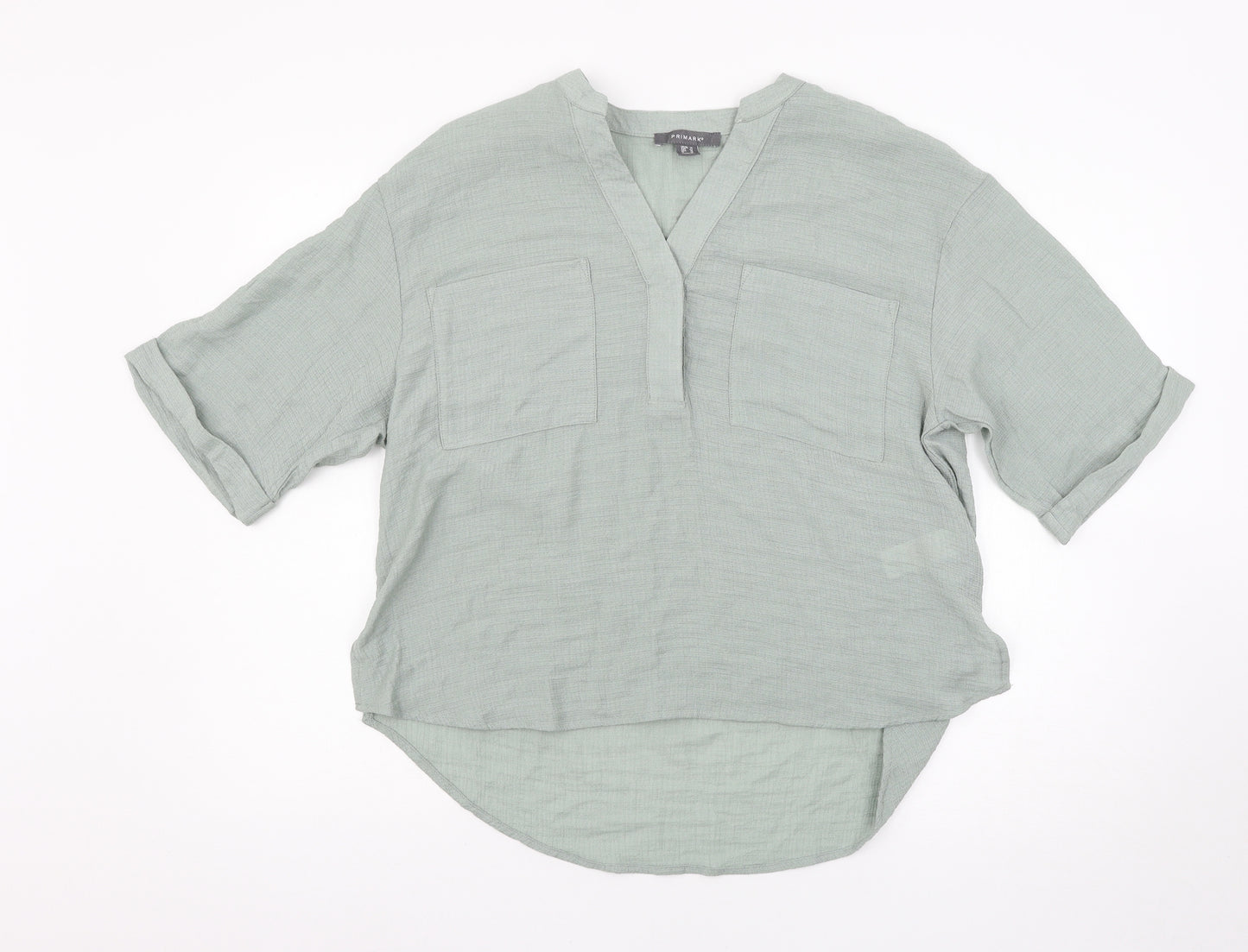 Primark Womens Green   Basic Blouse Size 18