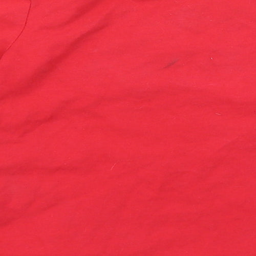Nutmeg Girls Red   Basic T-Shirt Size 3-4 Years