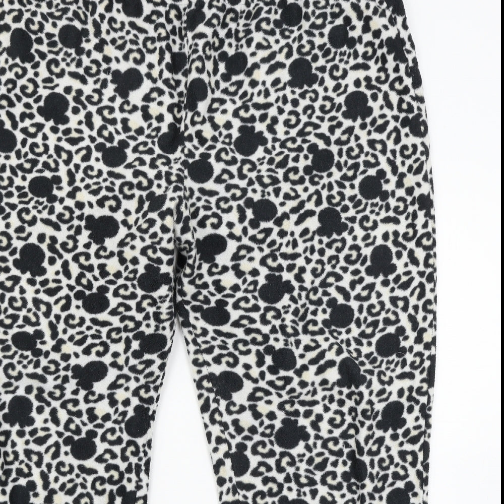 George Womens Black Animal Print  Capri Pyjama Pants Size 24  - Disney