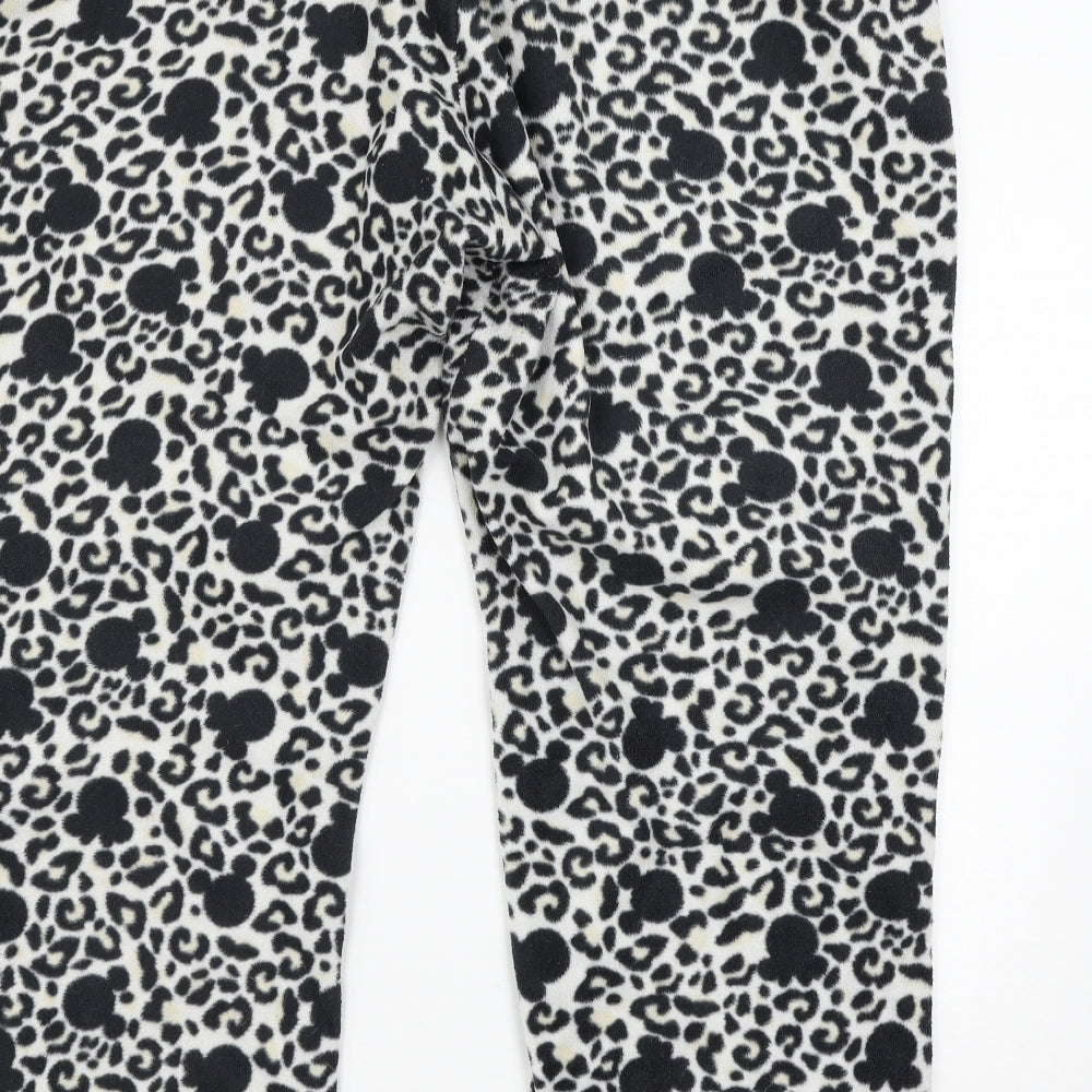 George Womens Black Animal Print  Capri Pyjama Pants Size 24  - Disney