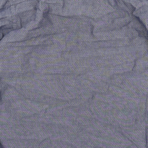 TU Mens Blue    Button-Up Size M