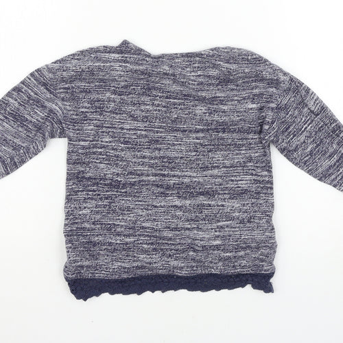 NEXT Girls Blue   Pullover Jumper Size 4 Years
