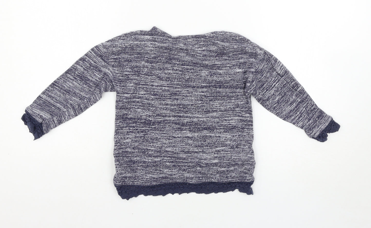 NEXT Girls Blue   Pullover Jumper Size 4 Years