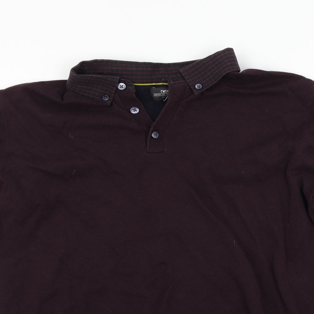 NEXT Mens Purple   Pullover Jumper Size M