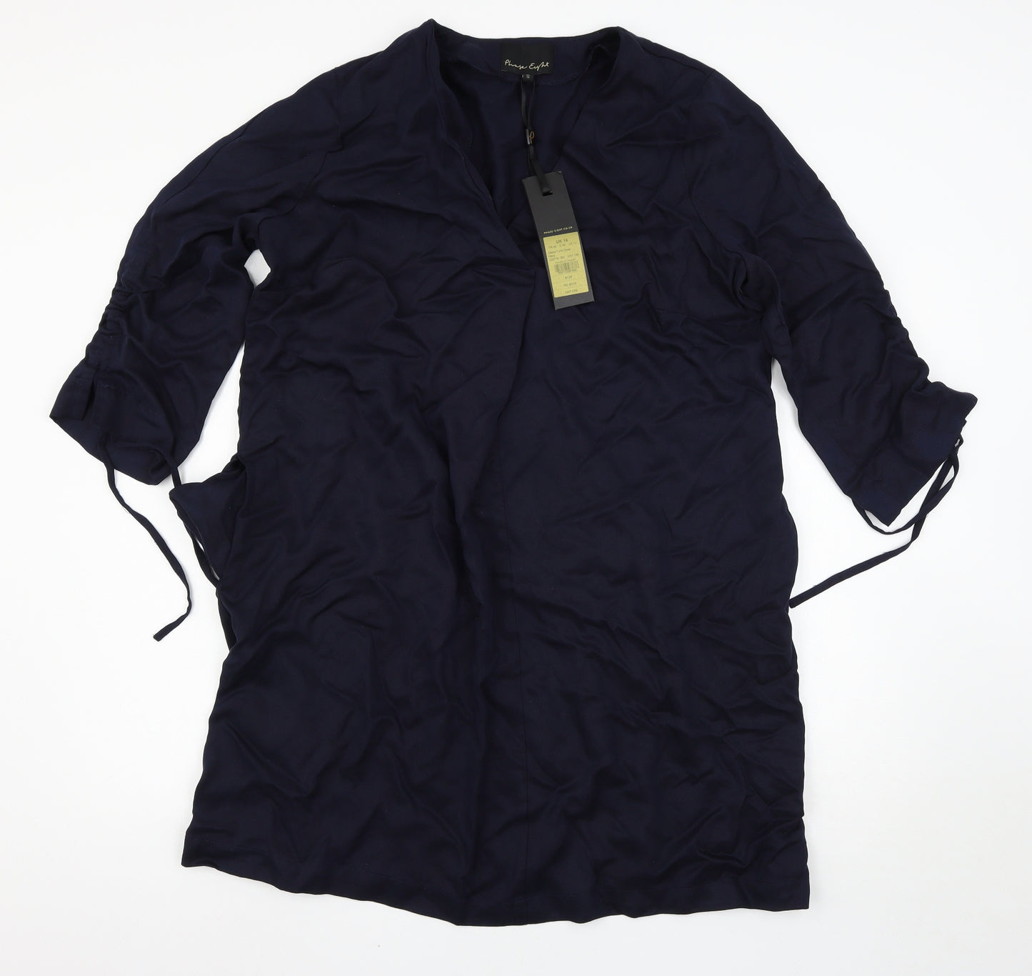 Phase Eight Womens Blue   Shirt Dress  Size 14