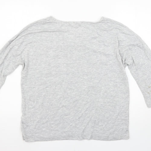 TU Womens Grey   Pullover Jumper Size 14