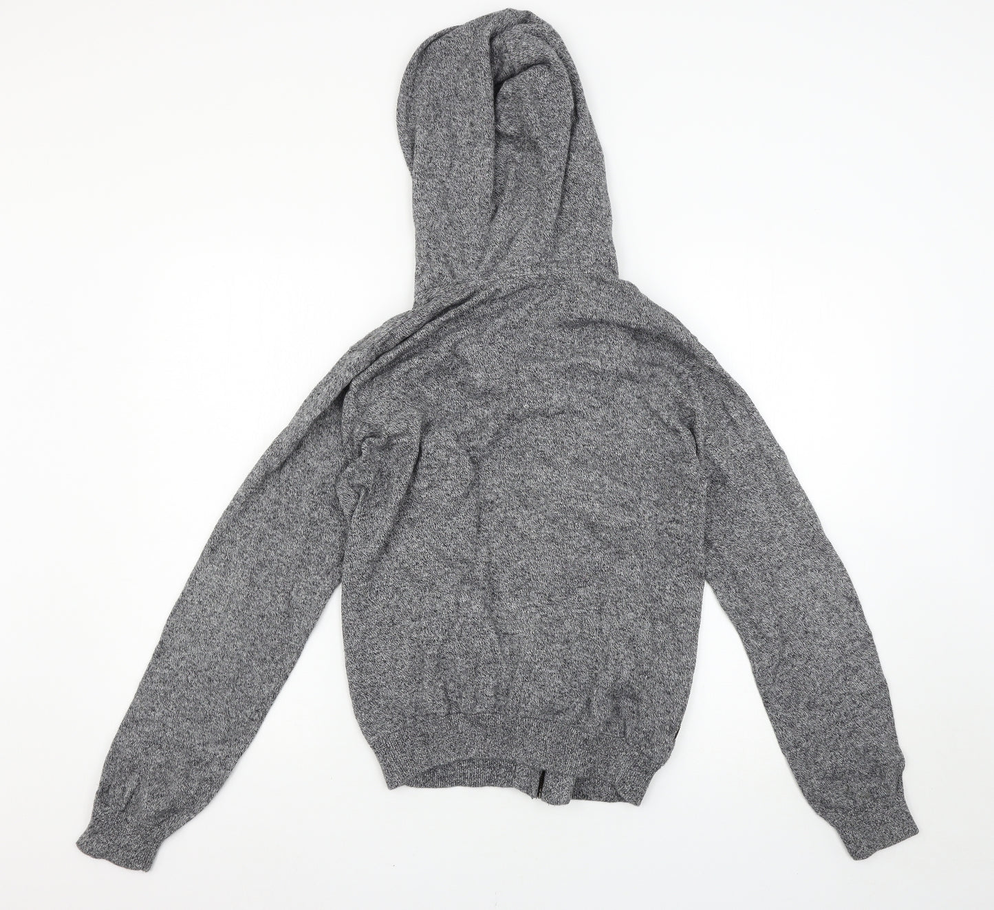 Topman Mens Grey   Full Zip Hoodie Size S