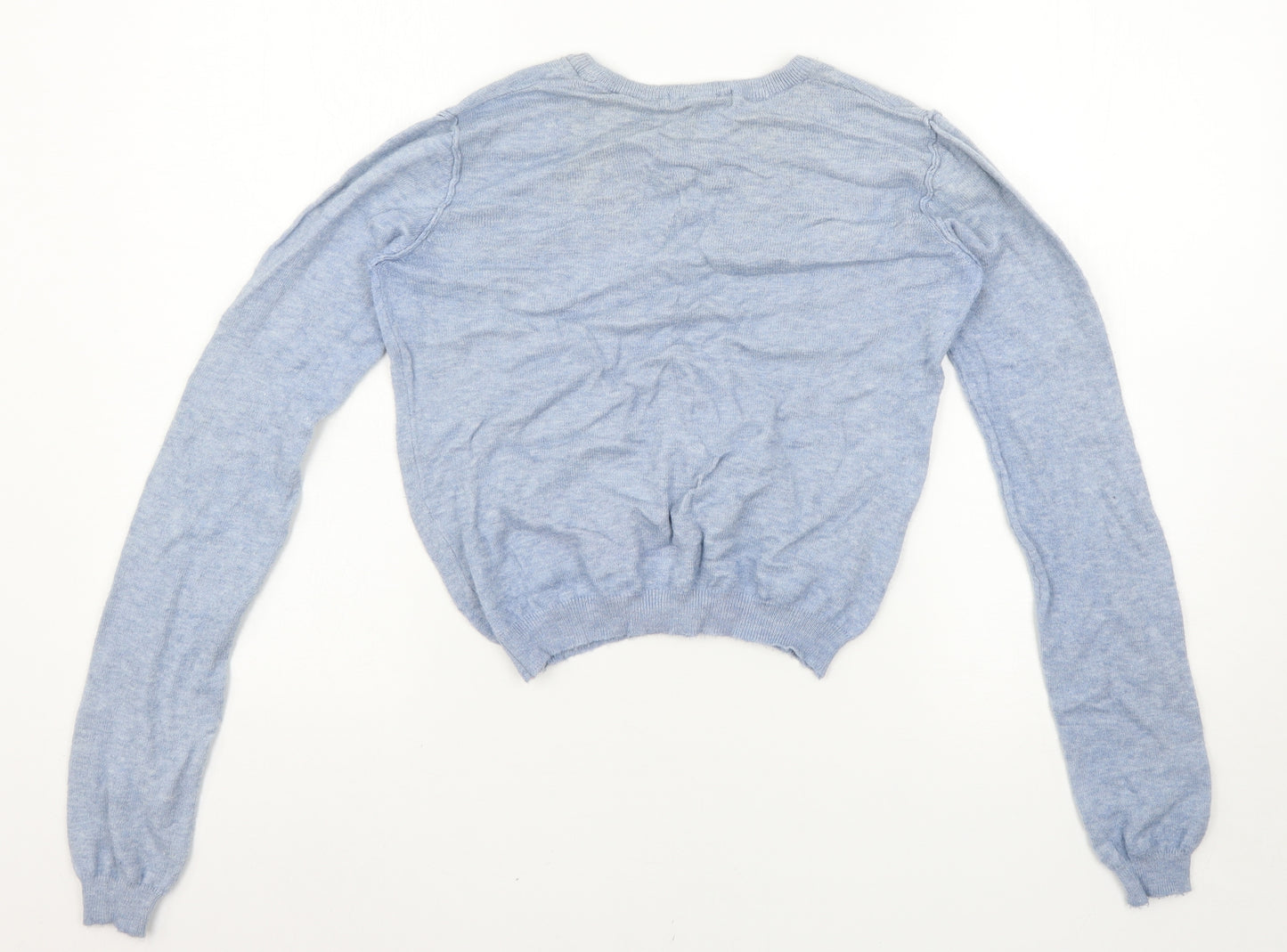 Pull&Bear Womens Blue   Pullover Jumper Size M