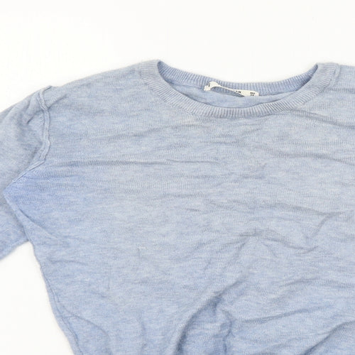 Pull&Bear Womens Blue   Pullover Jumper Size M