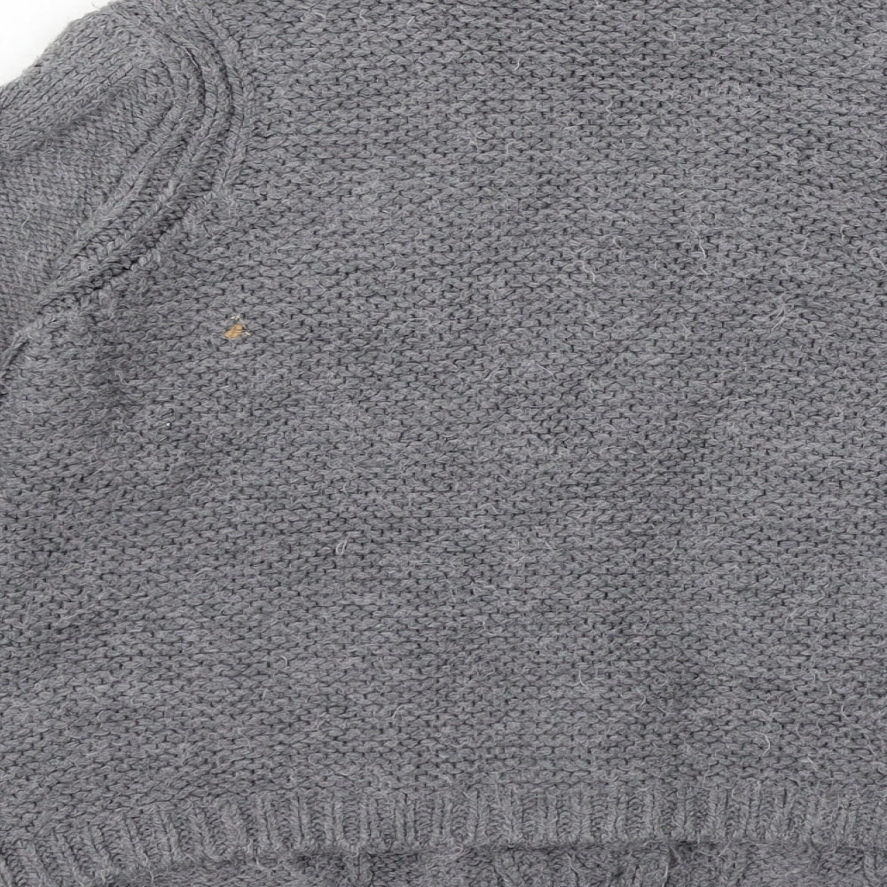 Marks and Spencer Womens Grey   Cardigan Jumper Size S