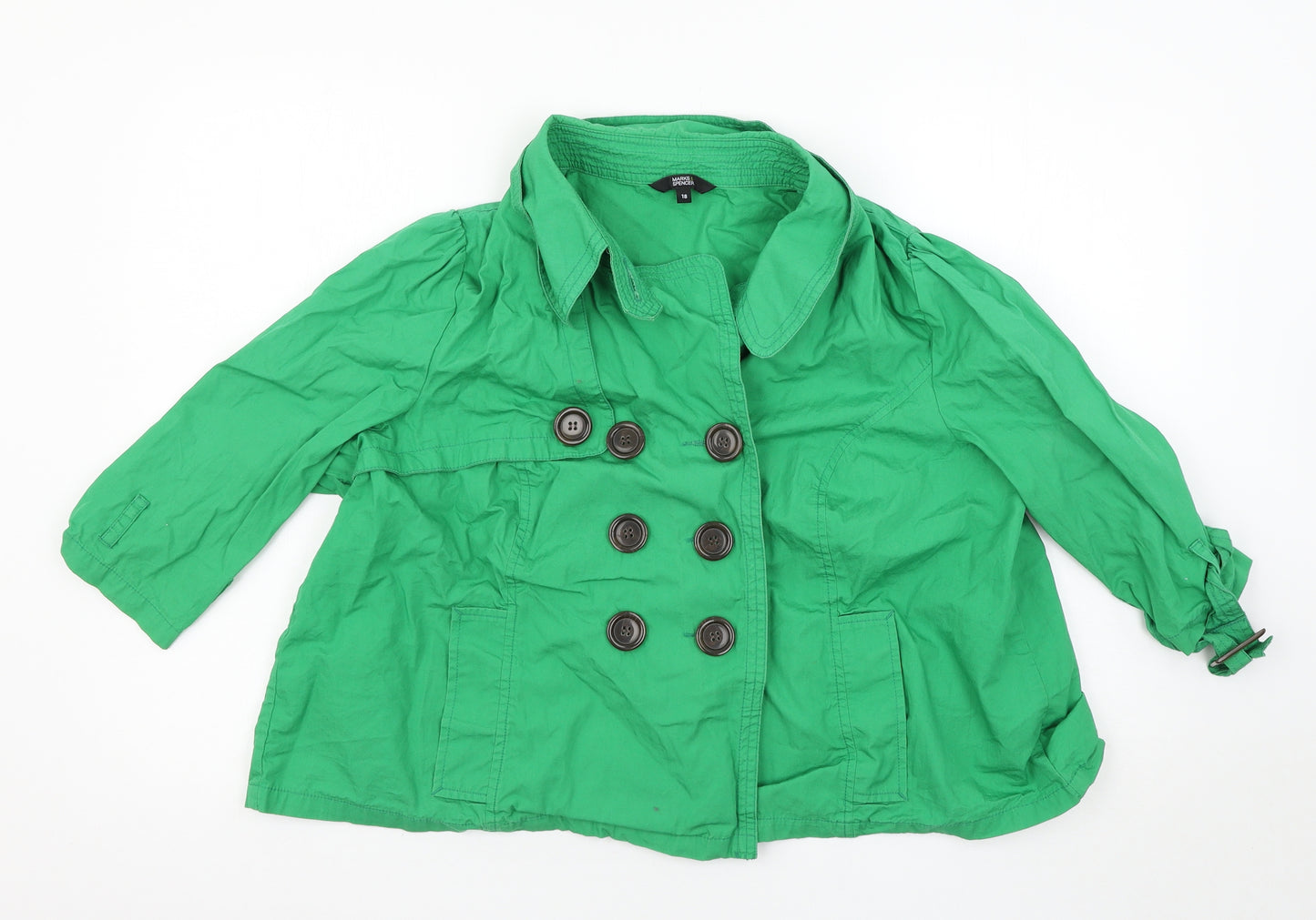 Marks and Spencer Womens Green   Jacket  Size 18