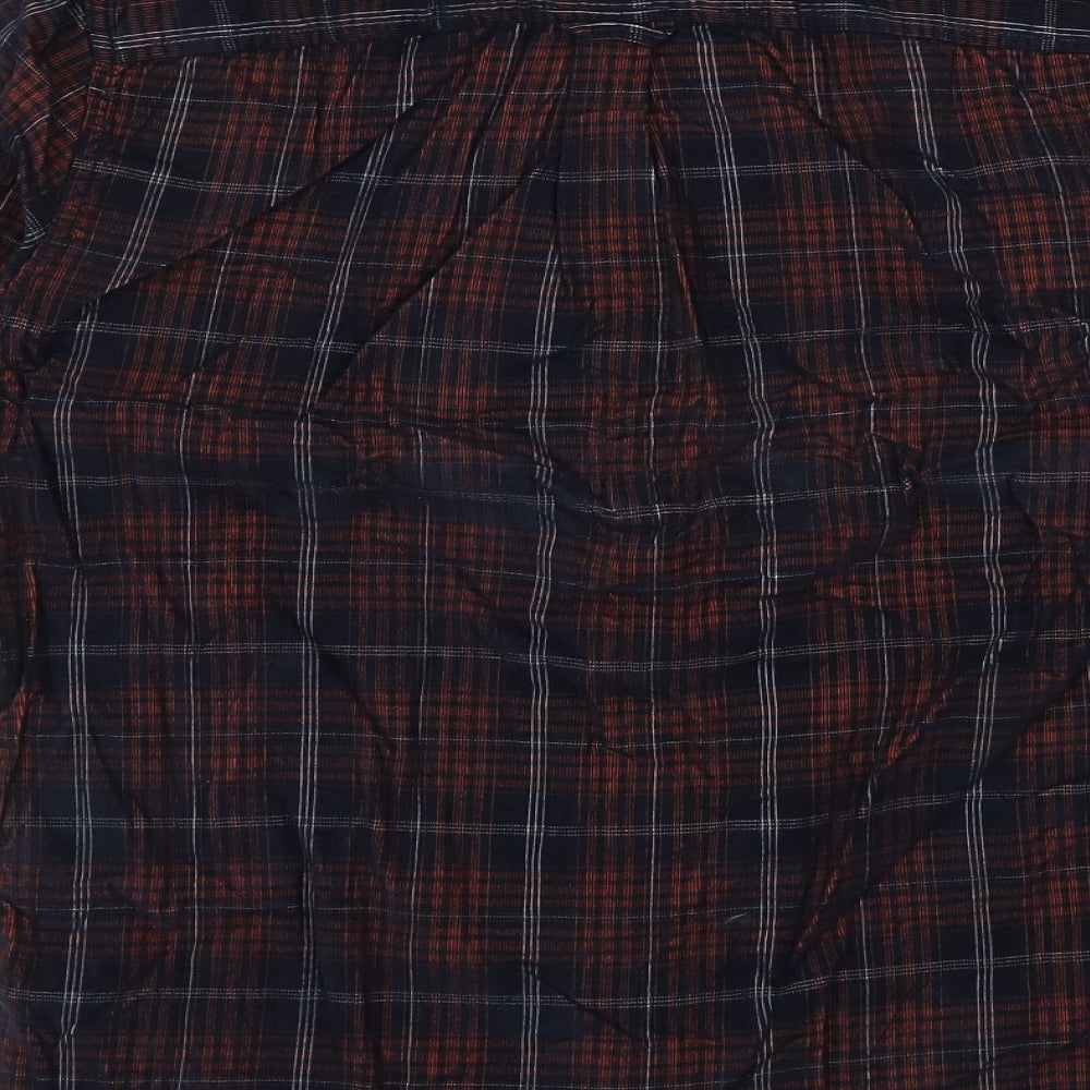 Burton Mens Multicoloured Check   Button-Up Size S