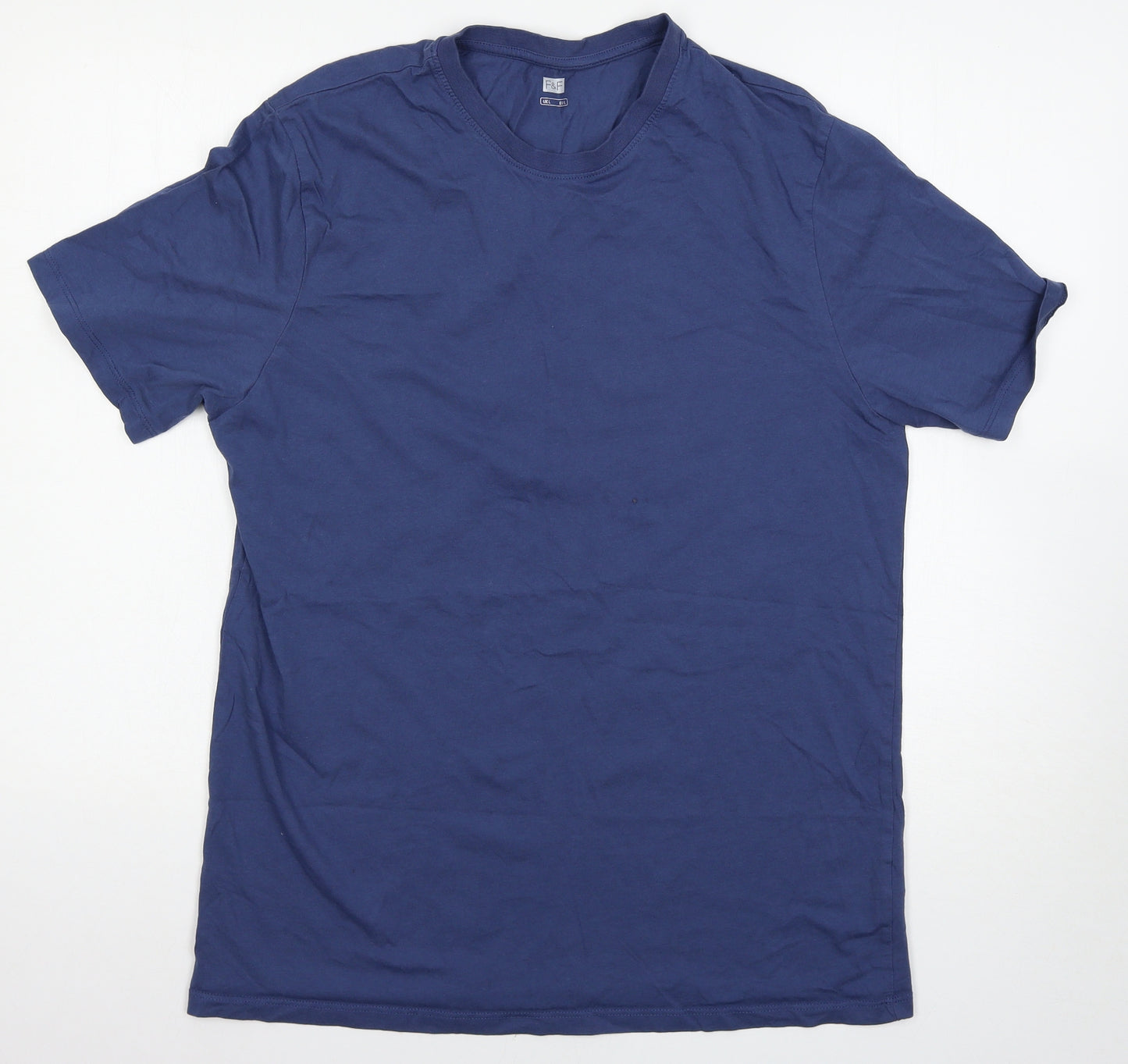 F&F Mens Blue    T-Shirt Size L