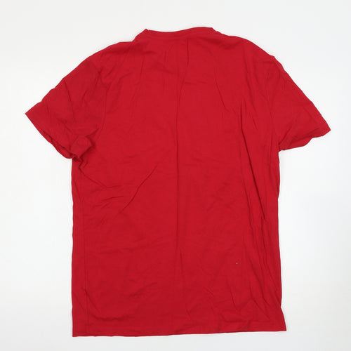 Primark Mens Red    T-Shirt Size XL
