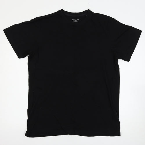 Primark Mens Black    T-Shirt Size XL