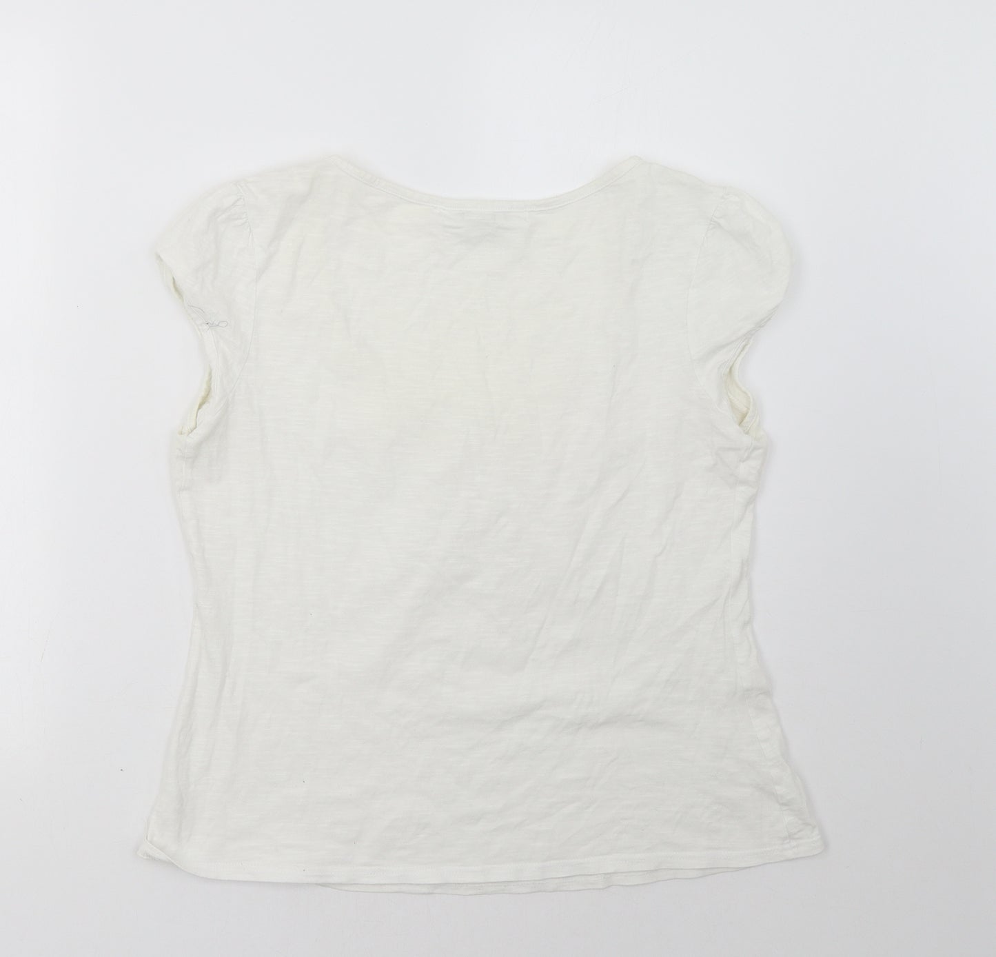 NEXT Womens White   Basic T-Shirt Size 14