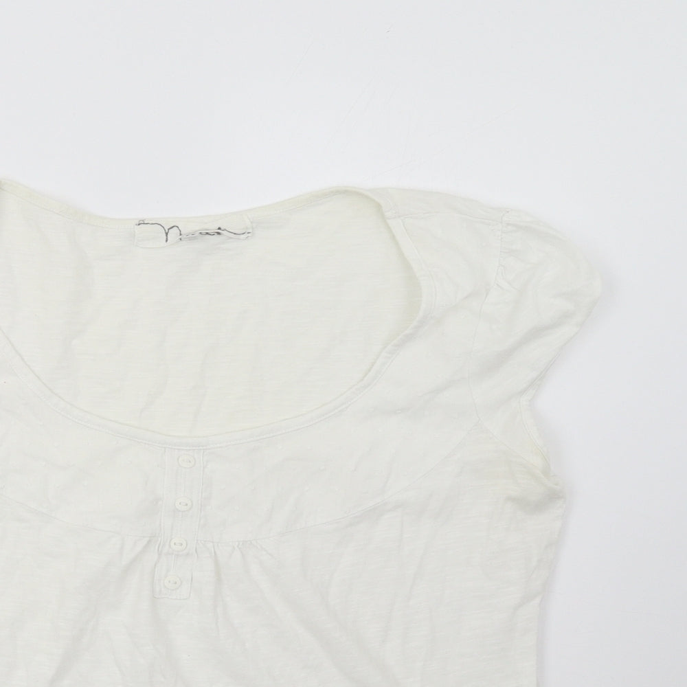 NEXT Womens White   Basic T-Shirt Size 14
