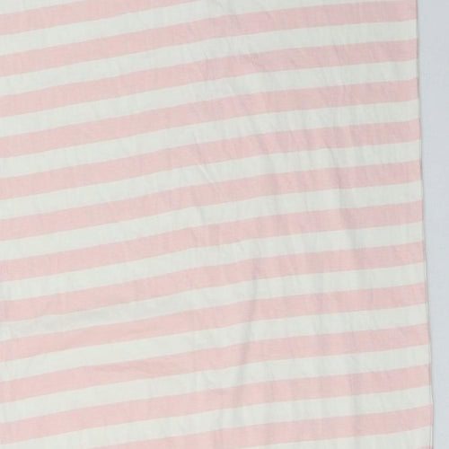Sainsburys Womens Pink Striped   Dress Size 12