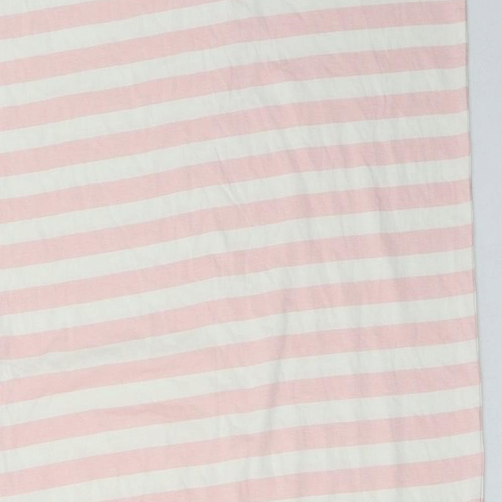 Sainsburys Womens Pink Striped   Dress Size 12