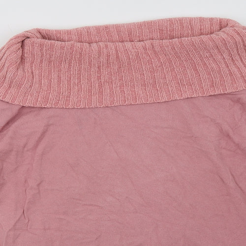 vernissage Womens Pink   Pullover Sweatshirt Size XL
