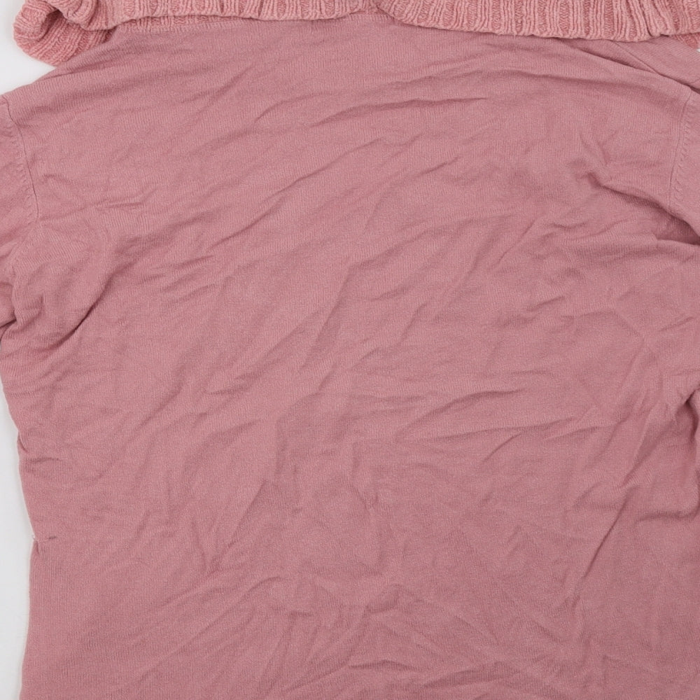 vernissage Womens Pink   Pullover Sweatshirt Size XL