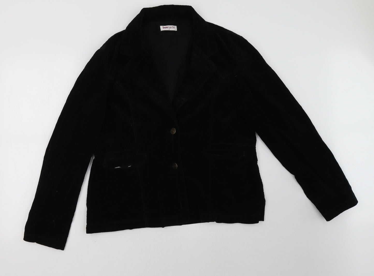 Bonmarché Womens Black   Jacket Blazer Size 18
