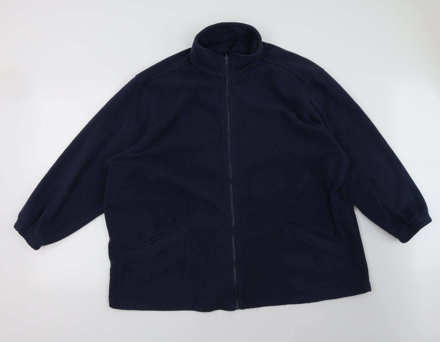 Preworn Womens Blue   Full Zip Sweatshirt Size 26