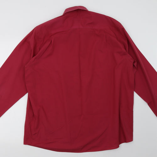 BHS Mens Red    Polo Size 16.5
