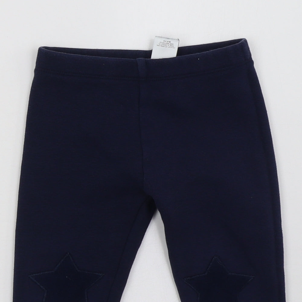 Marks and Spencer Girls Blue    Trousers Size 2-3 Years