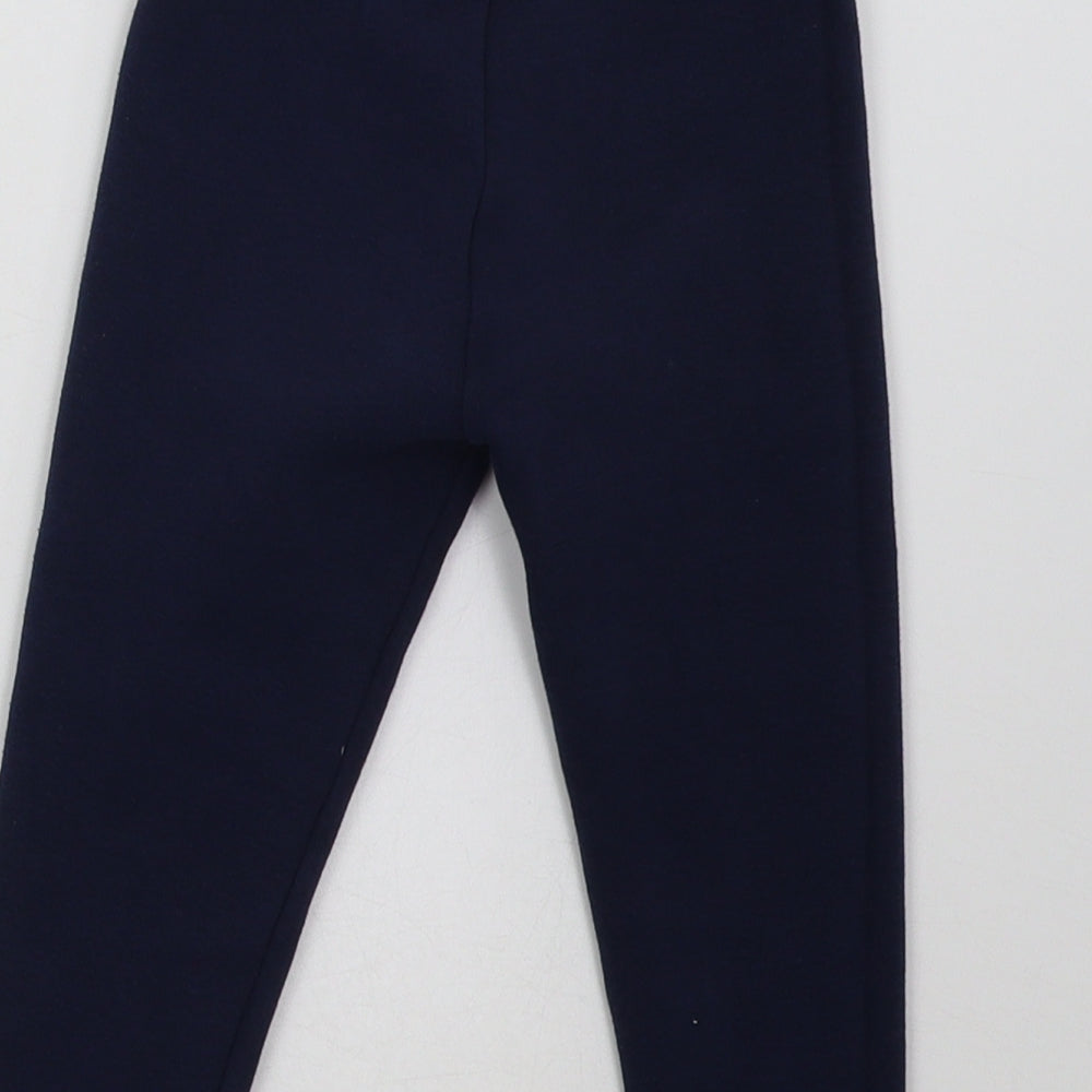 Marks and Spencer Girls Blue    Trousers Size 2-3 Years