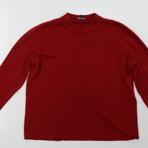 bonmarch Womens Red   Pullover Sweatshirt Size 20