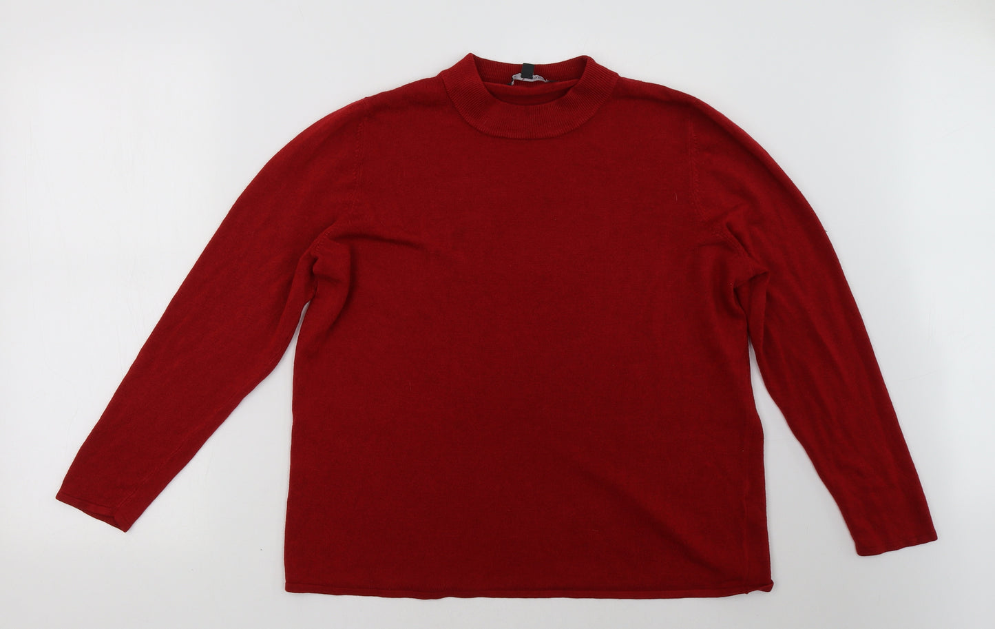 bonmarch Womens Red   Pullover Sweatshirt Size 20