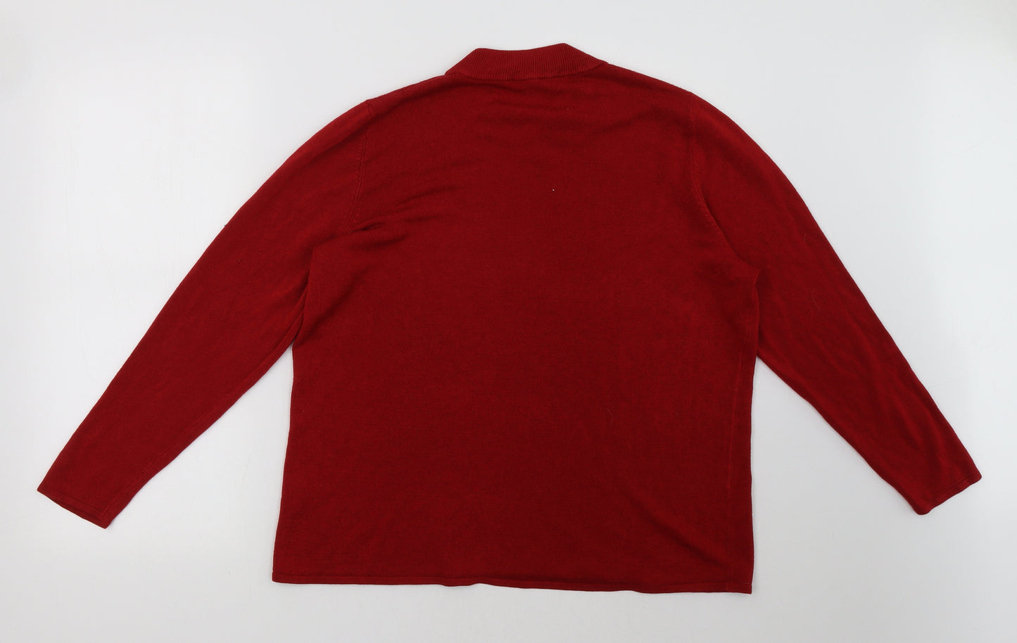 bonmarch Womens Red   Pullover Sweatshirt Size 20