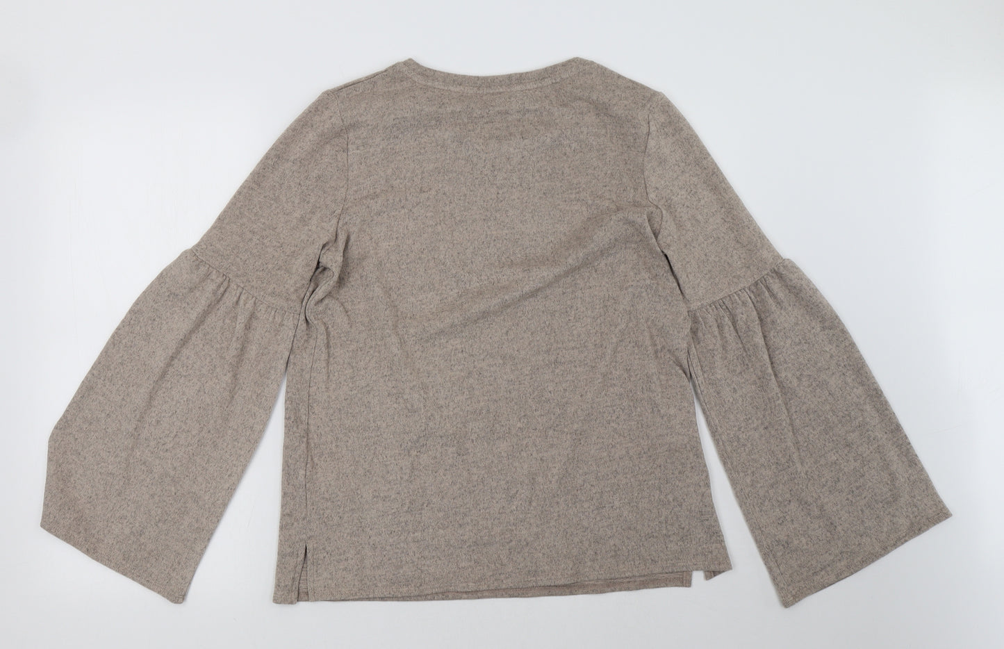F&F Womens Beige   Pullover Sweatshirt Size 12