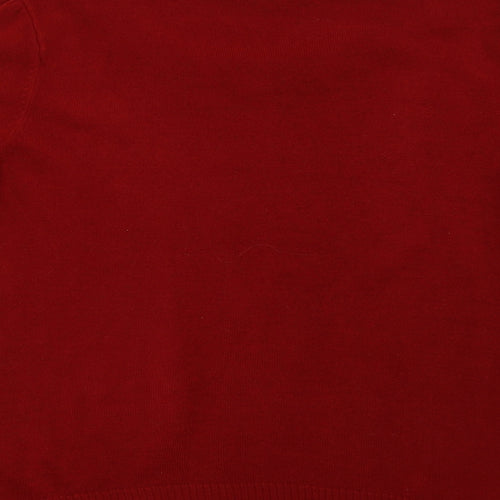 Marks and Spencer Womens Red   Pullover Sweatshirt Size 14