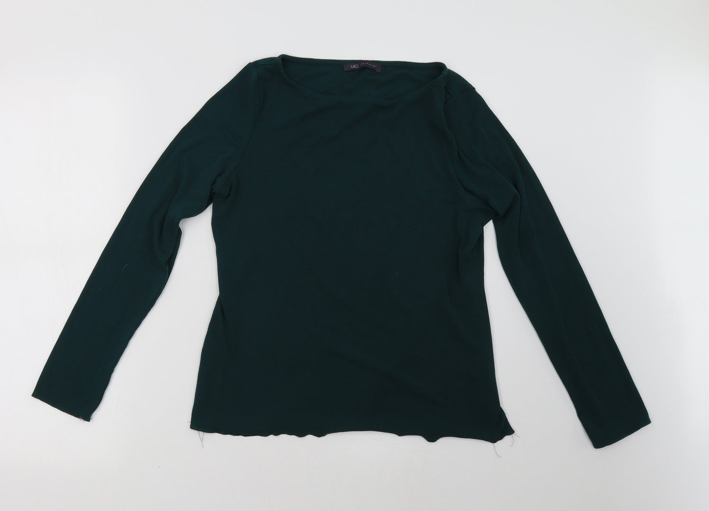 Marks and Spencer Womens Green   Pullover Sweatshirt Size 14
