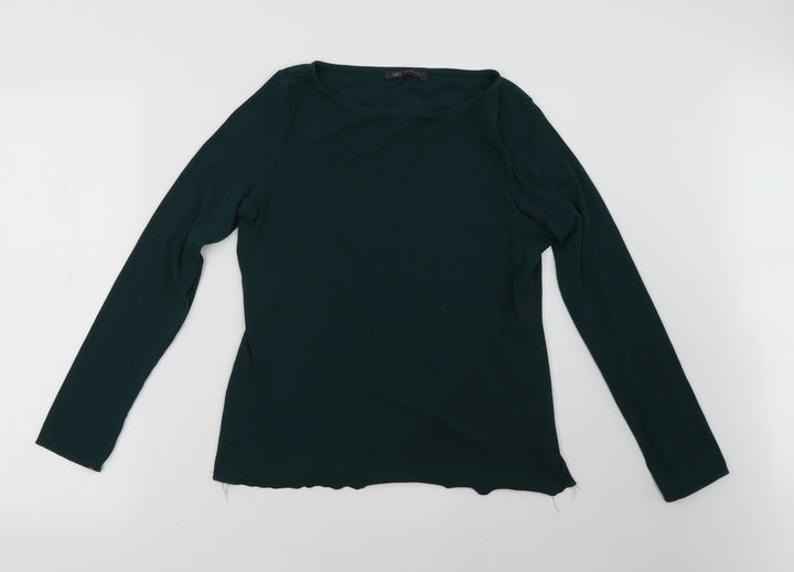 Marks and Spencer Womens Green   Pullover Sweatshirt Size 14