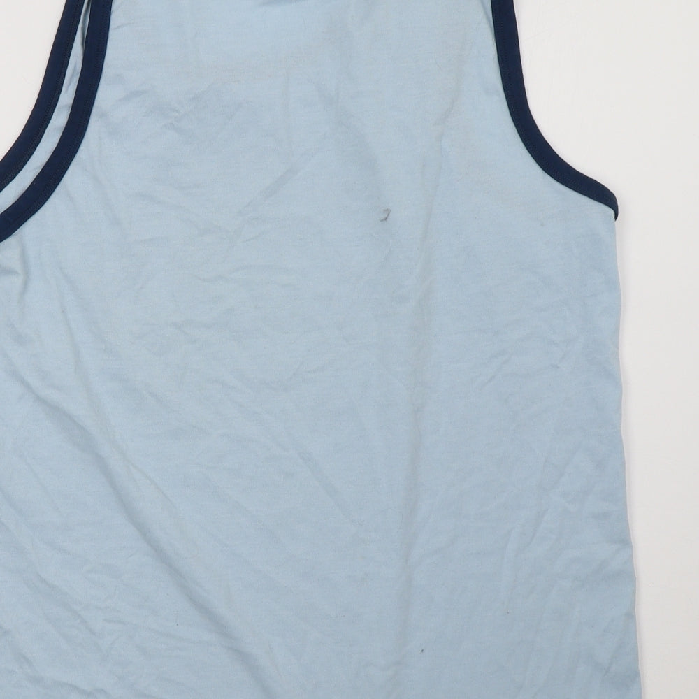 George Mens Blue    T-Shirt Size L