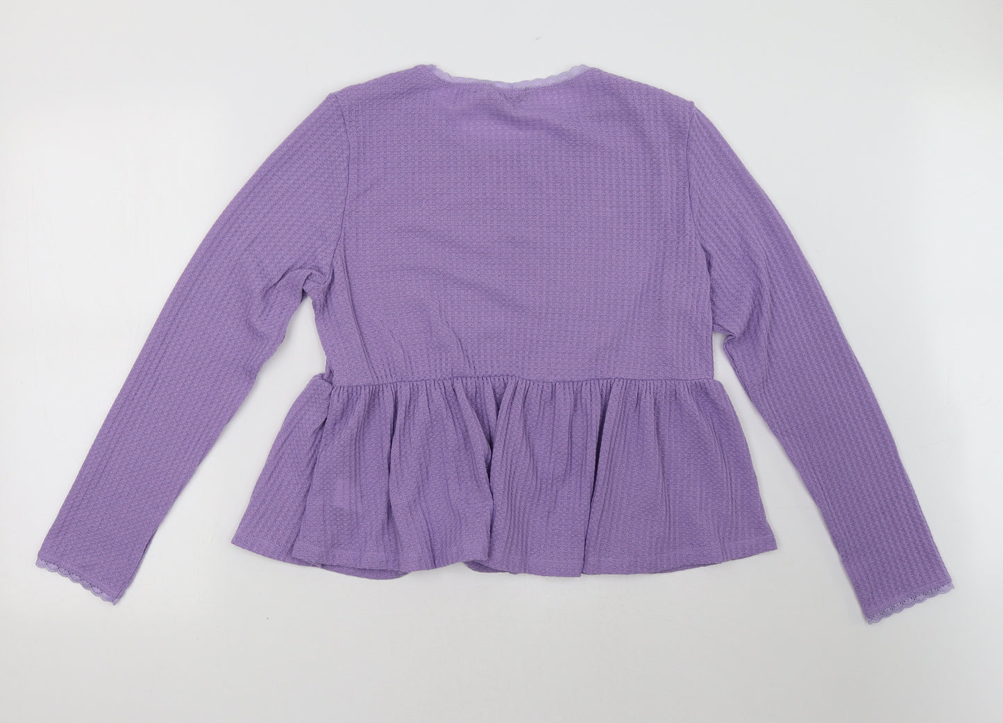 SheIn Womens Purple   Pullover Sweatshirt Size XL